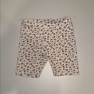 H&M Kids Leopard Print Leggings - Black and Cream